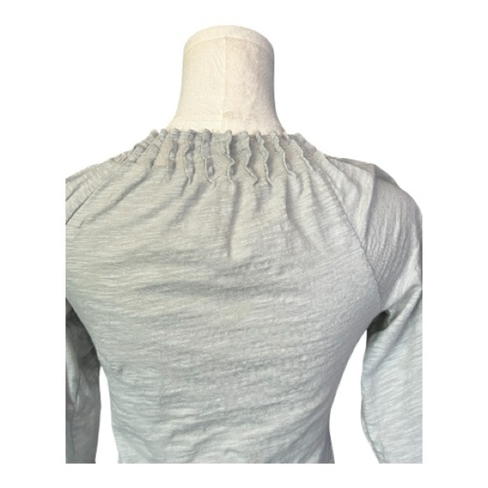 EUC Urban Outfitters brand sage gray ruched front top – size M - Picture 5 of 7